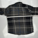 Barbour Shirt - Medium Black Cotton