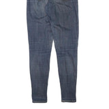 LEVI'S Womens Blue Slim Skinny Denim Medium W27 L30 Zip Cotton Blend Jeans