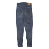 LEVI'S Womens Blue Slim Skinny Denim Medium W27 L30 Zip Cotton Blend Jeans