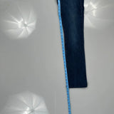 True Religion Boot Cut Jeans - 30W UK 8 Blue Cotton
