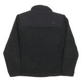 THE NORTH FACE Mens Black Outdoor Jacket L Polyester Blend Full Zip Plain