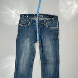 Rock & Roll Hall Of Fame Boot Cut Jeans - 34W US 10 Blue Denim