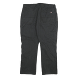 DICKIES Mens Relaxed Black Cotton Blend Jeans W36 L29 Workwear Zip Closure