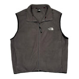 The North Face Fleece Vest - Large Gray Polyester
