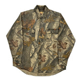 Wells Creek Flannel Shirt - Large Camo Cotton