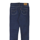 LEVI'S Womens Jeans Blue Slim Skinny Denim Dark W27 L29 Stretch Cotton Blend
