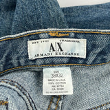 Armani Exchange Jeans - 36W 27L Blue Cotton