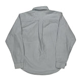 Age 10-12 Ralph Lauren Striped Shirt - Medium Blue Cotton