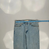 Levis 550 Jeans - 34W 32L Light Wash Cotton