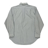 Ralph Lauren Striped Shirt - Large Blue Cotton