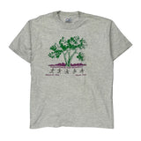 Canyonlands Half-Marathon Hanes Single Stitch T-Shirt - Large Grey Cotton