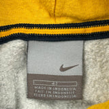 Age 4 Football Nike Football Hoodie - 2XS Grey Cotton Blend