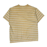 Guess Striped T-Shirt - XL White Cotton