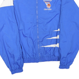 PREGAME ATHLETICS Mens Blue & White Bishop Chatard Track Jacket L Polyester