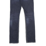 SILVER JEANS CO Womens Slim Blue Denim Jeans W27 L32 Stylish Stitching Zip