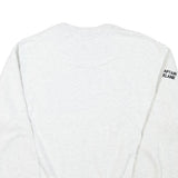 CHAMPION Mens White Urban Motus X Gen Board Crew Neck M Cotton Sweatshirt