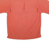 COLUMBIA Mens Red Outdoor Short Sleeve Shirt S Polyester Blend Casual
