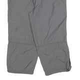 BIG TRAMP Womens Polyester Grey Relaxed Capri Trousers W32 L21 Outdoor Casual