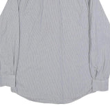 LACOSTE Mens Blue Pattern Shirt L Cotton Classic Button-Down Long Sleeve