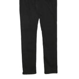 LEVI'S Womens Black Slim Skinny Denim Raw W28 L29 Classic Cotton Blend Jeans