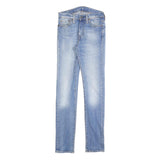 LEVI'S 510 Mens Jeans Blue Slim Skinny Denim Medium Wash W27 L32 Classic Zip Fly