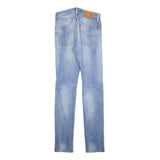 LEVI'S 510 Mens Jeans Blue Slim Skinny Denim Medium Wash W27 L32 Classic Zip Fly