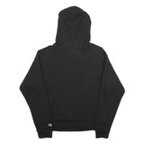 CHAMPION Womens Black Hoodie M Cotton Blend Pullover Casual Sportswear