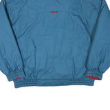 Mens Blue Jacket XL Polyester Blend Regular Fit Zip Closure Lightweight Workwear