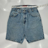 Levis Denim Shorts - 30W 9L Light Wash Denim