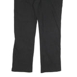DICKIES Mens Cotton Blend Black Regular Fit Straight Leg Trousers W40 L30