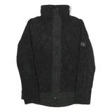 THE NORTH FACE Womens Black Fleece Jacket S Polyester Zip Outdoor Warm Layer