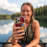 Seashell Scorpio Scorpion iPhone 16 Pro Case - Lifestyle photo showing phone case in use