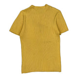 Tommy Hilfiger Top - XL Yellow Silk Blend