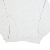 GOPHER SPORTS Womens Grey Sweatshirt L Cotton Blend Crew Neck Pullover Cozy