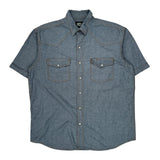 Key Denim Shirt - XL Blue Cotton