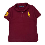 Age 7 Polo By Ralph Lauren Polo Shirt - Small Yellow Cotton