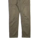DIESEL Mens Cotton Blend Slim Tapered Trousers Olive Green W29 L28 Casual