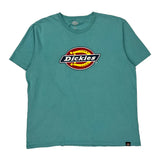 Dickies Graphic T-Shirt - XL Green Cotton