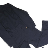 DICKIES Mens Navy Blue Dungarees Regular Cotton Blend L W36 L30 Workwear