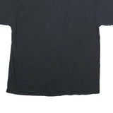 DOM Mens Black XL Cotton Graphic T-Shirt Short Sleeve Crew Neck Tiger Print