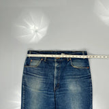 Orange Tab Levis Jeans - 38W 32L Blue Cotton