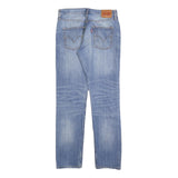 LEVI'S 501 Mens Jeans Blue Regular Straight Denim Medium W27 L32 Classic Fit