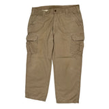 Carhartt Cargo Trousers - 40W 30L Khaki Cotton