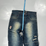 Southpole Hip Hop Jeans - 38W 28L Blue Denim