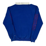 Champion Hoodie - Large Blue Cotton Blend