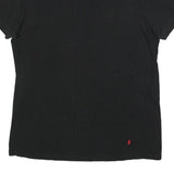 POLO RALPH LAUREN Mens Black Graphic T-Shirt L Short Sleeve Crew Neck Cotton