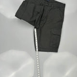Levis Cargo Shorts - 32W 10L Grey Cotton