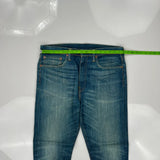 522 Levis Jeans - 36W 34L Blue Cotton