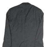 TOMMY HILFIGER Mens Grey Pinstripe Wool Classic Fit Blazer Jacket L