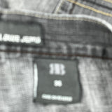 Unbranded Denim Shorts - 36W 14L Grey Cotton